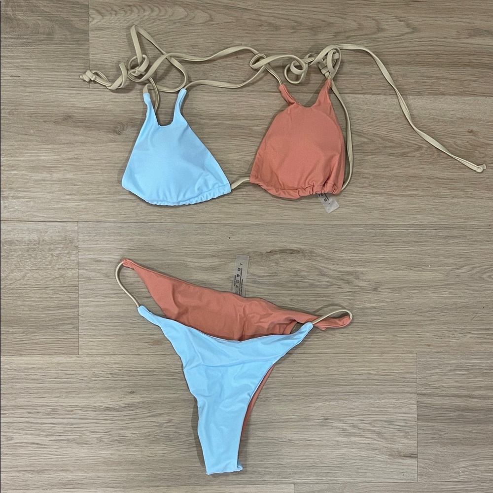 Vibrant Orange Bikini Bottom
